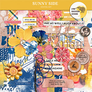 Sunny Side Digital Scrapbooking Kit
