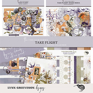 Take Flight Digital Scrapbooking Collection