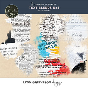 Text Blends No4 commercial use elements