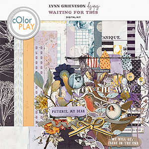 Waiting For This Mixed Media Kit by Lynn Grieveson