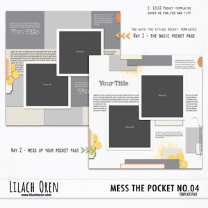 Mess The Pocket Templates 04