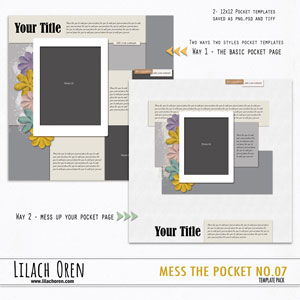 Mess The Pocket Templates 07