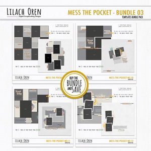 Mess The Pocket Templates Bundle Pack 03
