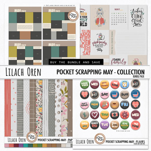 Pocket Scrapping May Collection