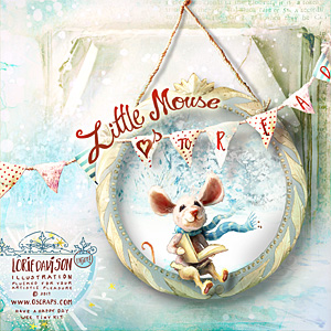Little Mouse Loves To Read by Lorie Davison