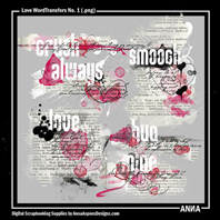 Love WordTransfers No 1