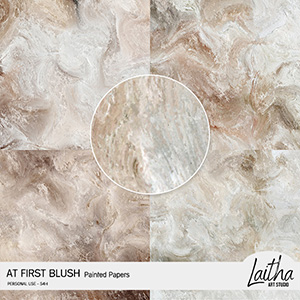 At First Blush - Painted Papers