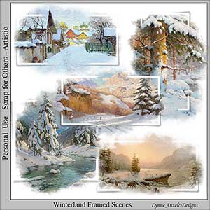 Winterland Framed Scenes