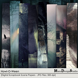 Howl-O-Ween - Scene Papers