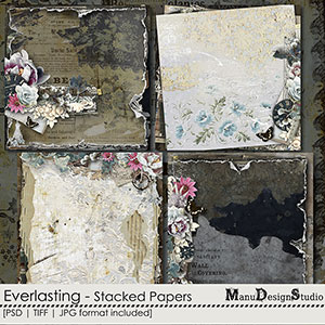Everlasting - Stacked Papers