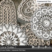 Lace Doilies No. 1 - CU