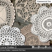 Lace Doilies No. 2 - CU