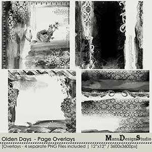 Olden Days - Page Overlays