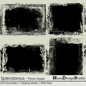 Splendorous Photo Masks by Manu Design Studio
