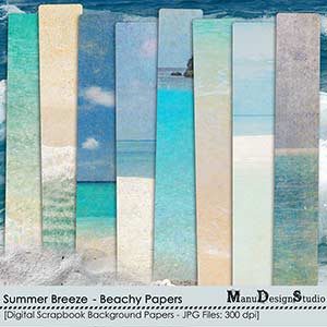 Summer Breeze - Beachy Papers