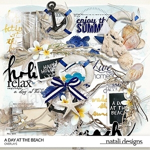 A day at the beach Overlays