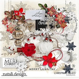 Christmas Glory Overlays