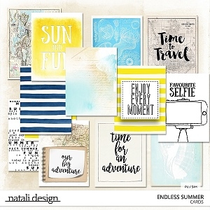 Endless Summer Journaling Cards