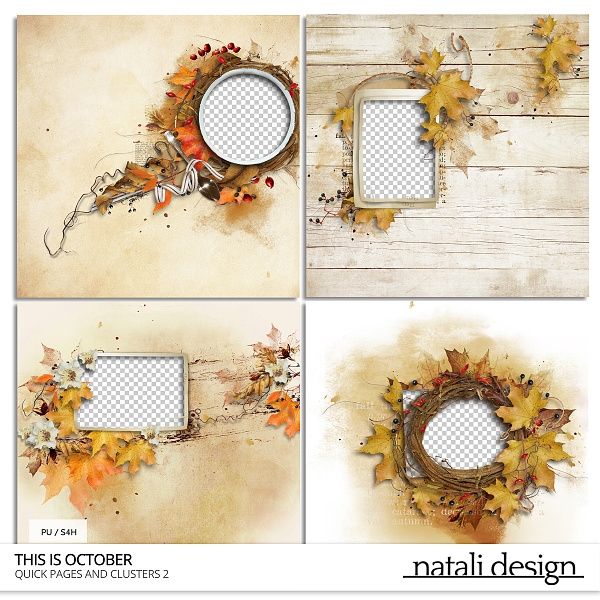 This is October Quick Pages 2