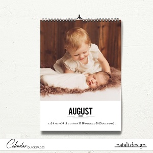 2026 Calendar White 2 