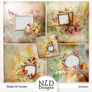 Shades of Autumn Quickpages By NLD Designs