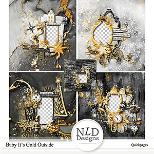 Baby It's Gold Outside Quickpages