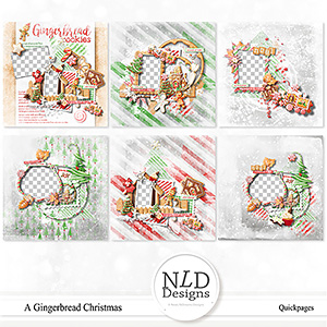 A Gingerbread Christmas Quickpages