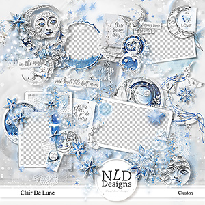 Clair De Lune Clusters By NLD Designs