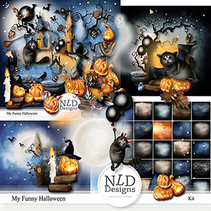 My Funny Halloween Kit By NLD designs