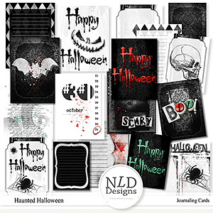 Haunted Halloween Cards