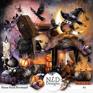 Hocus Pocus Revamped Elements By NLD Designs