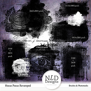 Hocus Pocus Revamped Photomasks By NLD Designs
