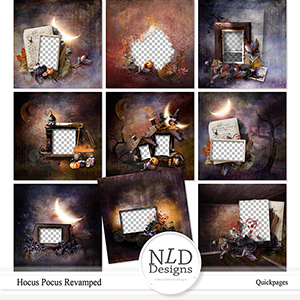 Hocus Pocus Revamped Quickpages By NLD Designs
