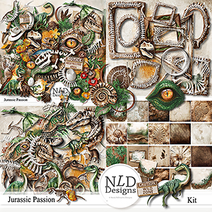 Jurassic Passion Complete Kit By NLD Designs