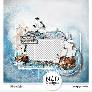 Pirate Spirit Quickpage Freebie