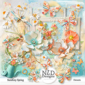 Sunshiny Spring Kit By NLD Designs