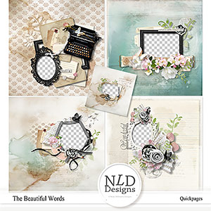 The Beautiful Words Quickpages by NLD Designs