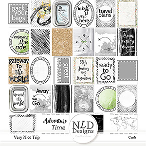 Very Nice Trip Journal Cards