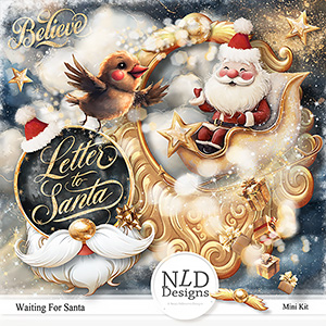 Waiting For Santa By NLD Designs