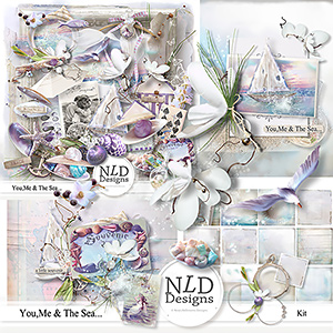 You,Me & The Sea...Kit by NLD Designs