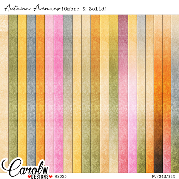 Autumn Avenues-Ombre & Solid