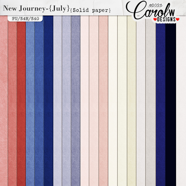 New Journey-{July}-Solid papers