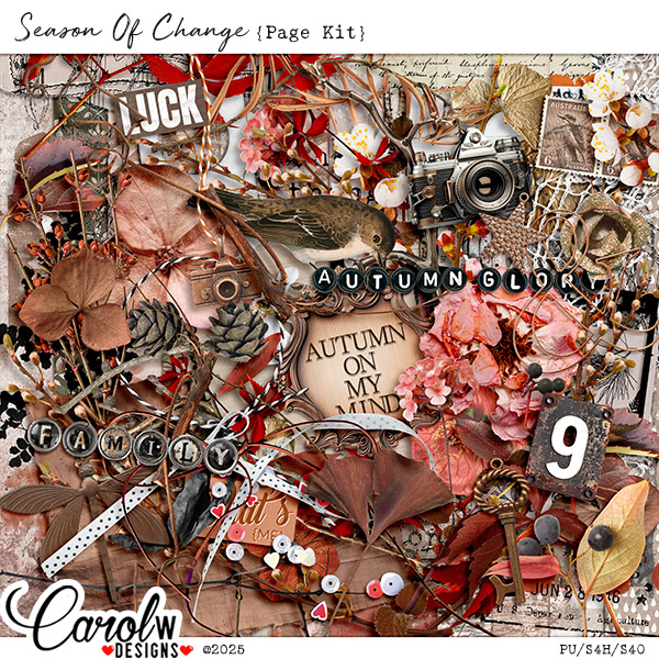 Season Of Change-Page Kit