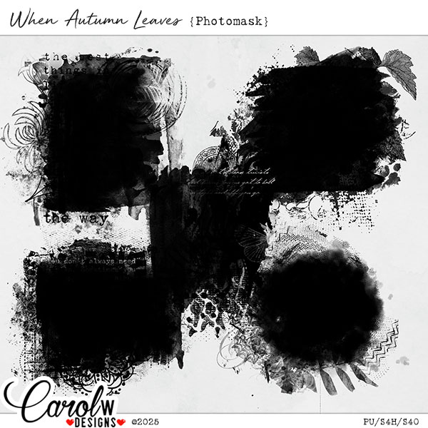 When Autumn Leaves-Photomask