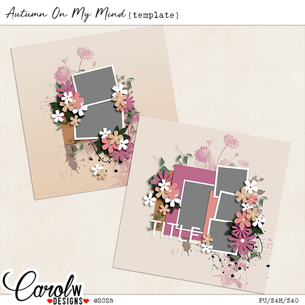 Autumn On My Mind-Template