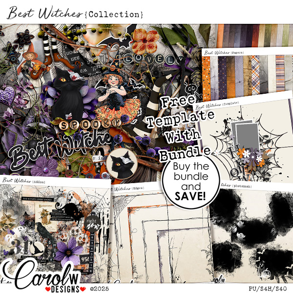 Best Witches-Collection+Free Template