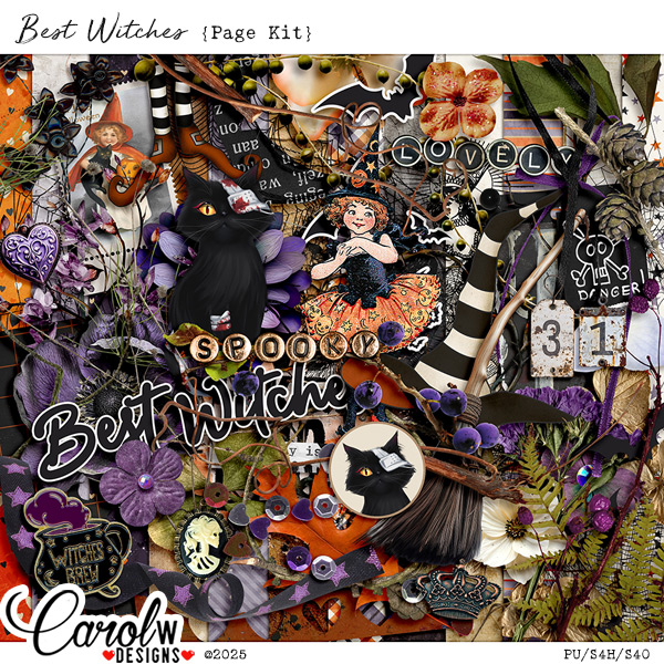 Best Witches-Page Kit