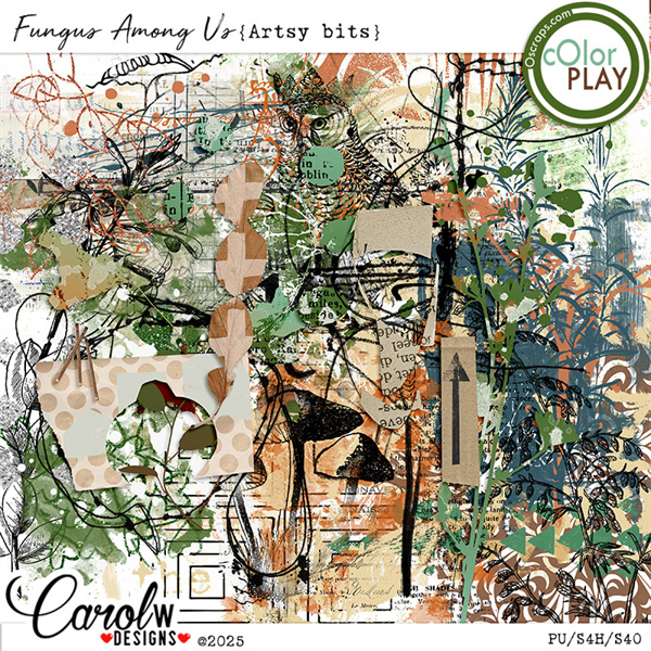 Fungus Among Us-Artsy bits