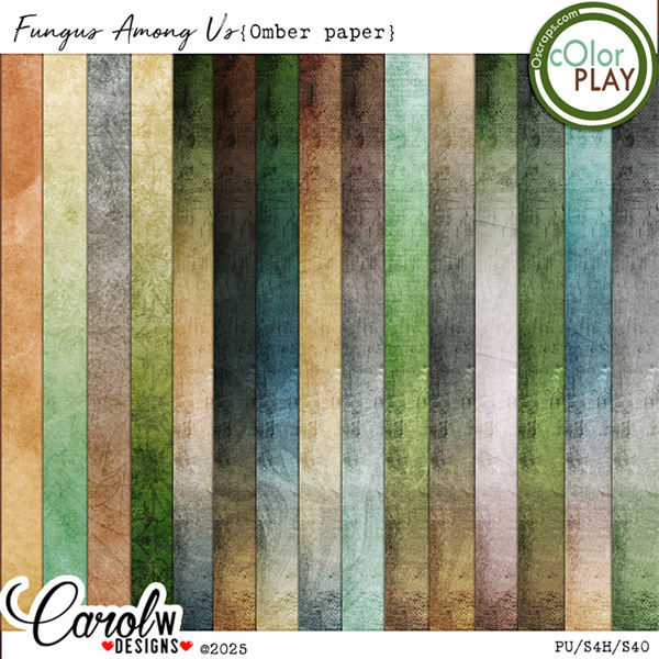 Fungus Among Us-Ombre papers