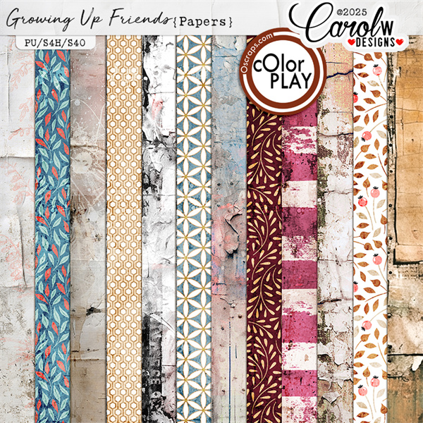 Growing Up Friends-Papers